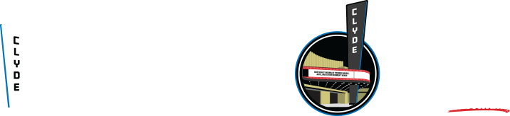 The Club Room & Clyde Theatre Logos